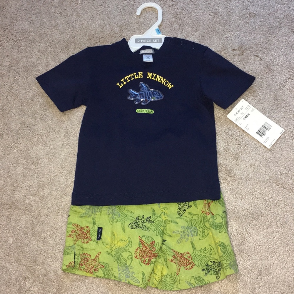 Carter’s 6M Little Boy Fish Set